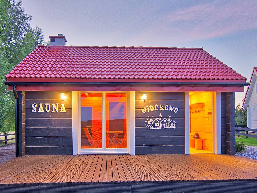 sauna widokowo miejsce na wakacje z klimatem
